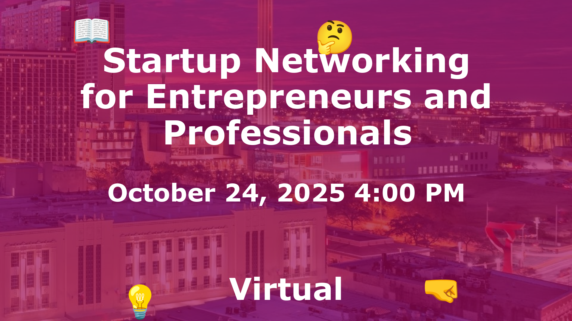 Startup Networking for Entrepreneurs and Professionals event image